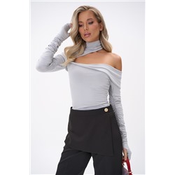 Лонгслив Крис (светло-серый)