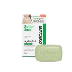 Мыло с серой для проблемной кожи Oxecure Sulfur Soap 30 гр