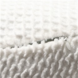 Подушка декоративная «Этель. Треугольник», d=40 см, белая