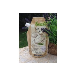 Соляной скраб для тела c кокосовым маслом от Sense, Body Salt Scrub Coconut Oil Whitening, 350 гр