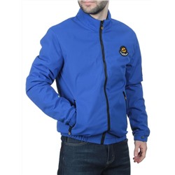 EM25057 BLUE Куртка-бомбер мужская демисезонная (100 гр. синтепон)