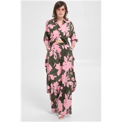 Брюки в пижамном стиле