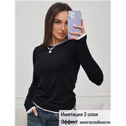 Лонгслив (хлопок)