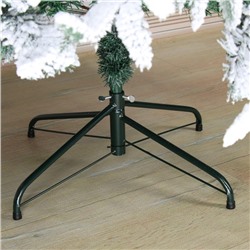 Искусственная ёлка заснеженная «Зимнее волшебство. Уральская», 180 см, d нижнего яруса 110 см, 740 смешанных веток на крючках