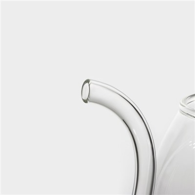 Бокал для вина Magistro «Пантера», 300 мл, 10.5×8.5×12.5 см, стекло, с трубочкой, прозрачный