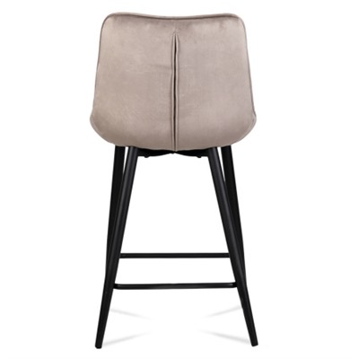Стул барный SB-006 Светло-коричневый Velvet G062-13 / GBAR8060A-1 /уп 2/