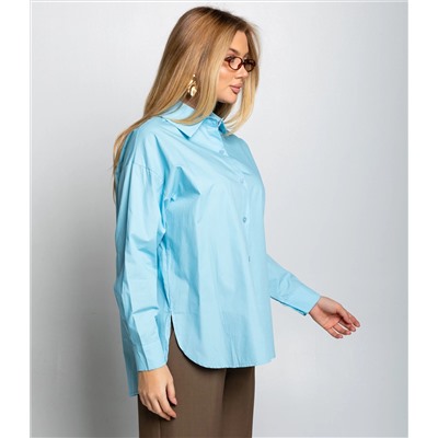 Рубашка #КТ3160 (8), голубой