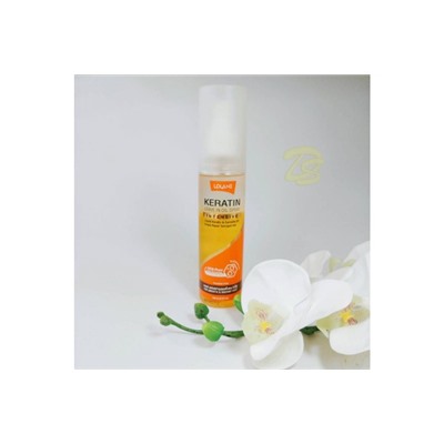 Кератиновый спрей для гладких и сияющих волос от Lolane Keratin Leave In Oil Spray 140 мл.