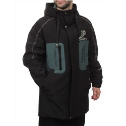 2171 BLACK GREEN Куртка мужская зимняя облегченная (130 гр. холлофайбер)