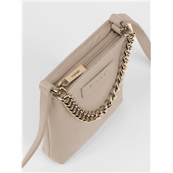Женская кожаная сумка Richet 3258LG 930 Бежевый
