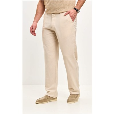 Брюки лен P511-0852 l.beige