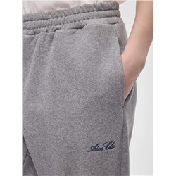 Брюки спортивные прямого кроя 0099, серый