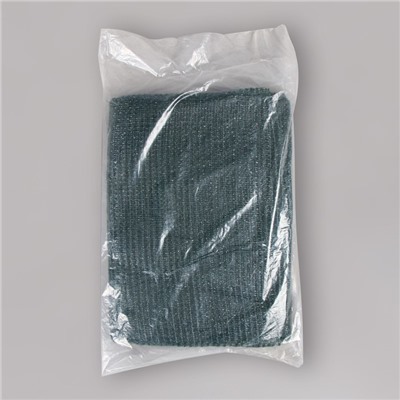 Сетка затеняющая, 2×5 м, плотность 35 г/м², тёмно-зелёная