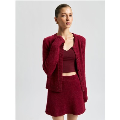 Юбка LOVE, Бордо