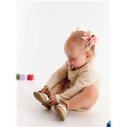 Набор боди SL HOME, рост 62-68 см, бежевый, оливковый