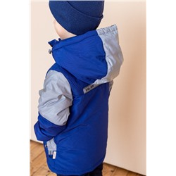 6016 Костюм на синтепоне Синий/110