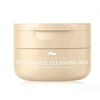Очищающий бальзам для лица с керамидами и экстрактом риса Plantnery Rice Ceramide Cleansing Balm 60 гр