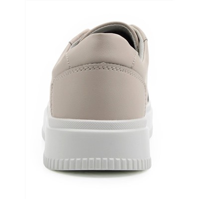 03-YJ434-2 BEIGE Полуботинки спортивные женские (натуральная кожа)