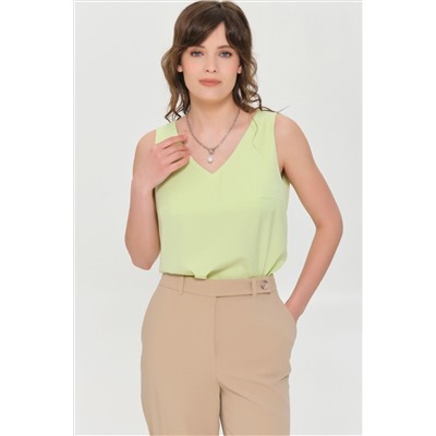 Топ с V-образным вырезом горловины