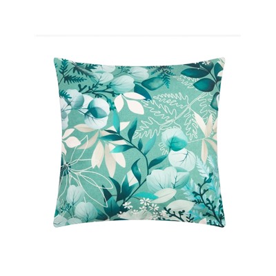 Наволочка декоративная «Этель. Эвкалипт», 40×40 см, велюр