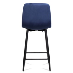 Стул барный SB-005 Темно-синий Velvet G062-49 / GBAR895A-1 /уп 2/