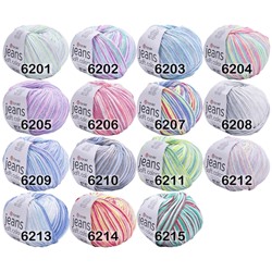 Пряжа YarnArt Jeans Soft Colors