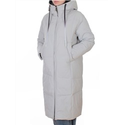 W8236M LT. GRAY Пальто зимнее женское оверсайз (200 гр. био-пух)