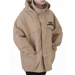 3094 BEIGE Куртка демисезонная женская (100 гр. холлофайбер)