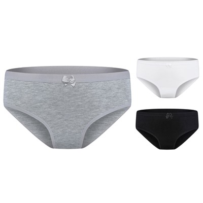 7912 Трусы для девочек однотон (BAYKAR)