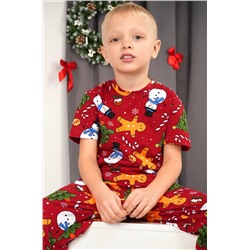 Детская новогодняя пижама Happyfox