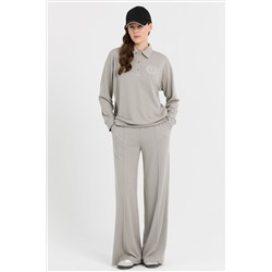 Брюки трикотажные с карманами