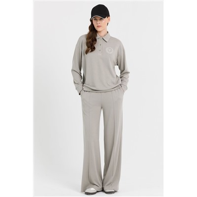 Брюки трикотажные с карманами