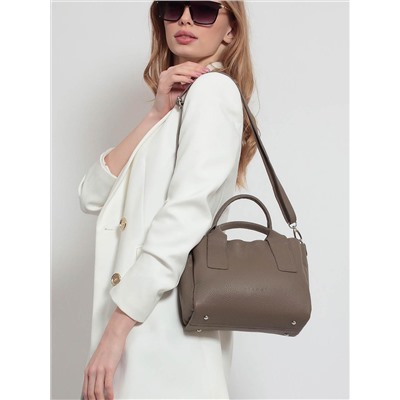 Женская кожаная сумка Richet 3101LN 612 Тауп