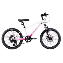 Велосипед 20" R20W COMIRON RAPID NEW розовый белый