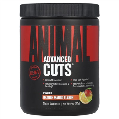 Animal, Advanced Cuts®, апельсин и манго, 267 г (9,4 унции)