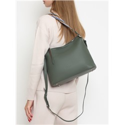 Женская кожаная сумка Richet 3165LN 342351 Зеленый