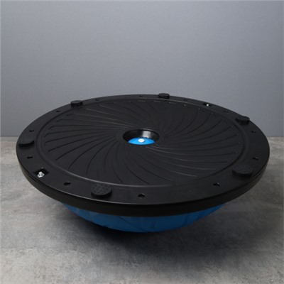 Полусфера балансировочная BOSU 46см Woohooo Curls эспандер, насос/ синий / B46Cu-B/ уп5