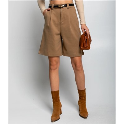 Шорты #КТ25122, тёмно-бежевый