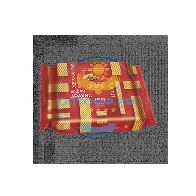 Рахат Вафли Арахис 100гр (кор*30)
