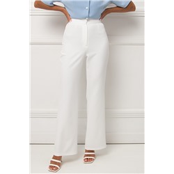 Брюки белые на каждый день Юлия №1