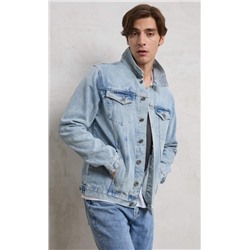 Куртка джинс Р311-1237 middle blue