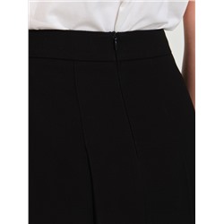 Юбка чёрная со складками