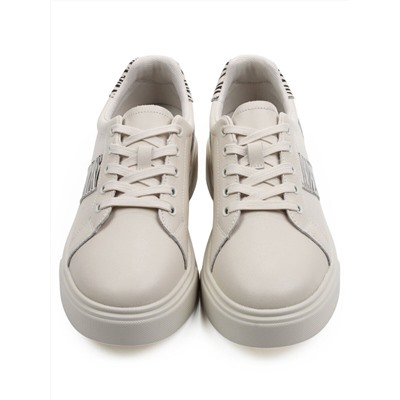 03-YC523-2 LT. BEIGE Полуботинки спортивные женские (натуральная кожа)