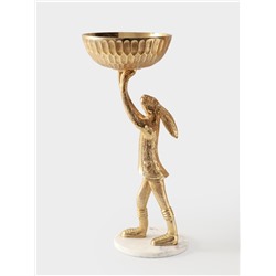 Конфетница «Кролик», 24×24×54 см, алюминий