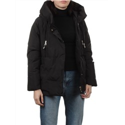280 BLACK Куртка зимняя облегченная женская (100 гр. холлофайбер)
