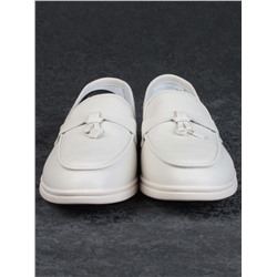 03-B416-2 LT. BEIGE Лоферы женские (натуральная кожа)