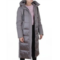 A81 GRAY Пальто зимнее женское (200 гр. холлофайбер)