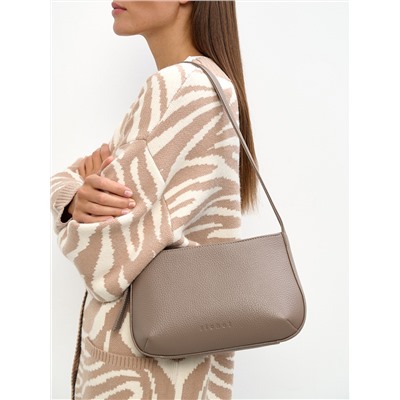 Женская кожаная сумка Richet 3155LN 350 Тауп