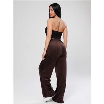 Марлена макси - брюки шоколадный