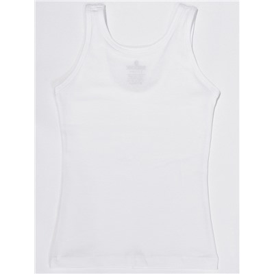 4548-01 Майка для девочек белая (BAYKAR)